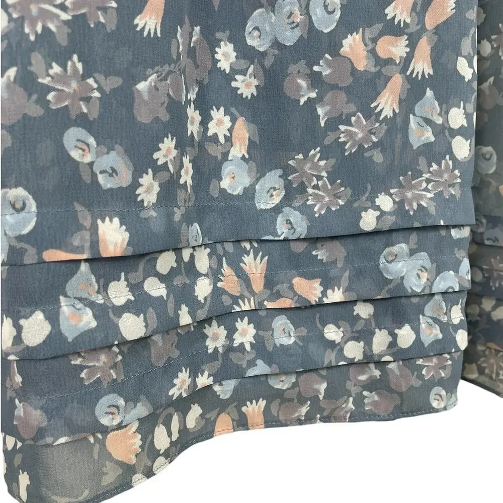 Victoria's Secret Angels XS Top Babydoll Floral Sheer Coquette Feminine Y2K - Picture 9 of 11